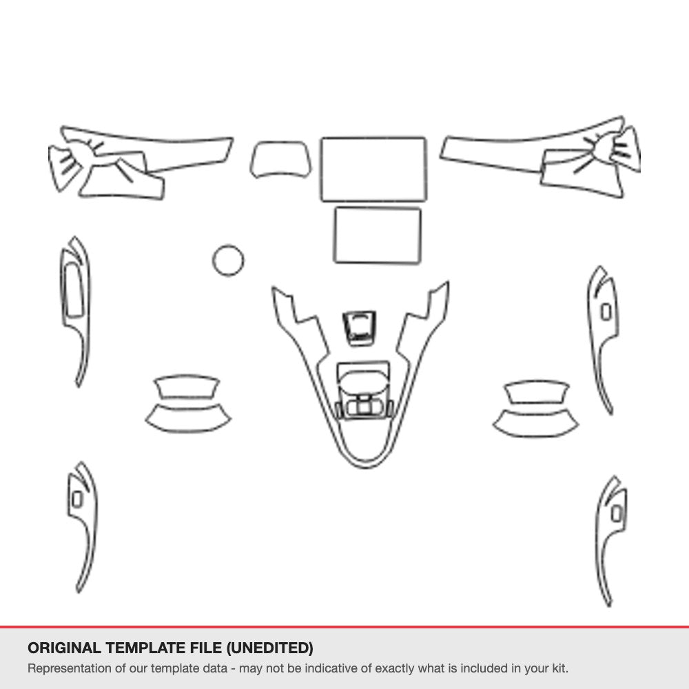 BYD Dolphin 2021-2024 original template file