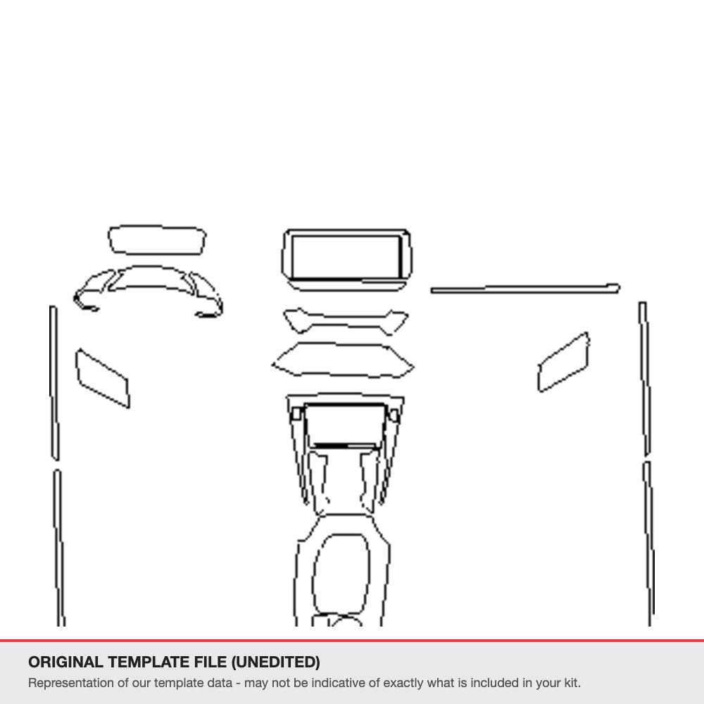 Peugeot 2008 2025+ original template file