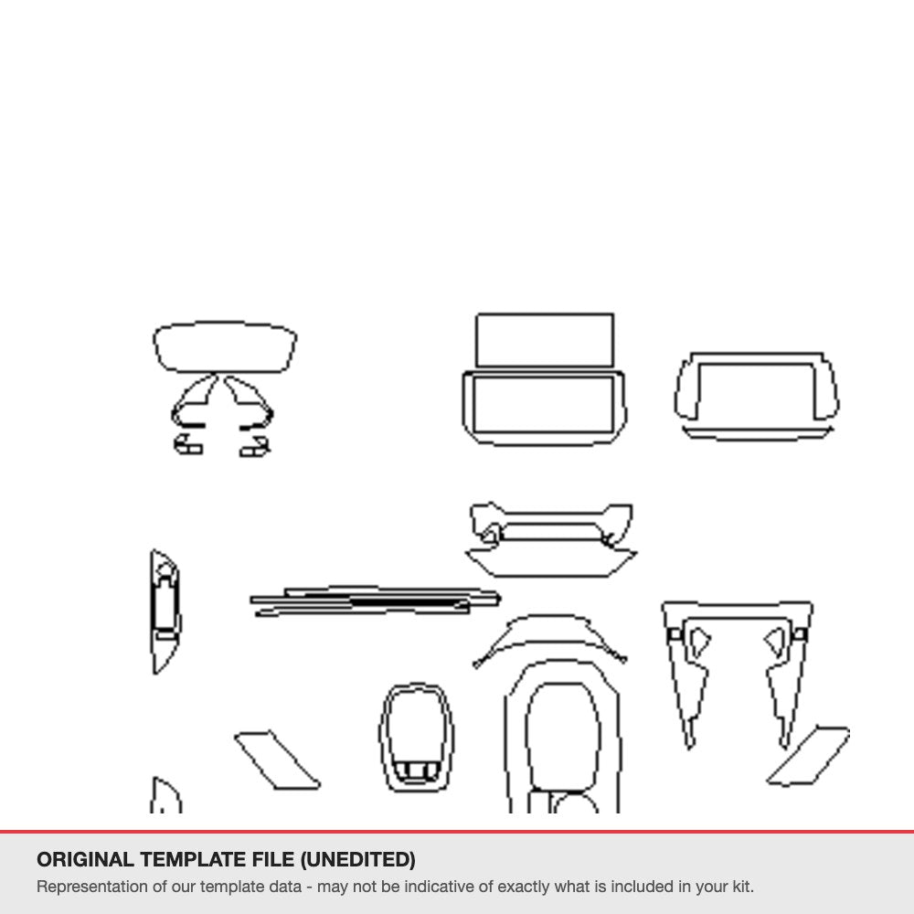 Peugeot 2008 GT 2023+ original template file