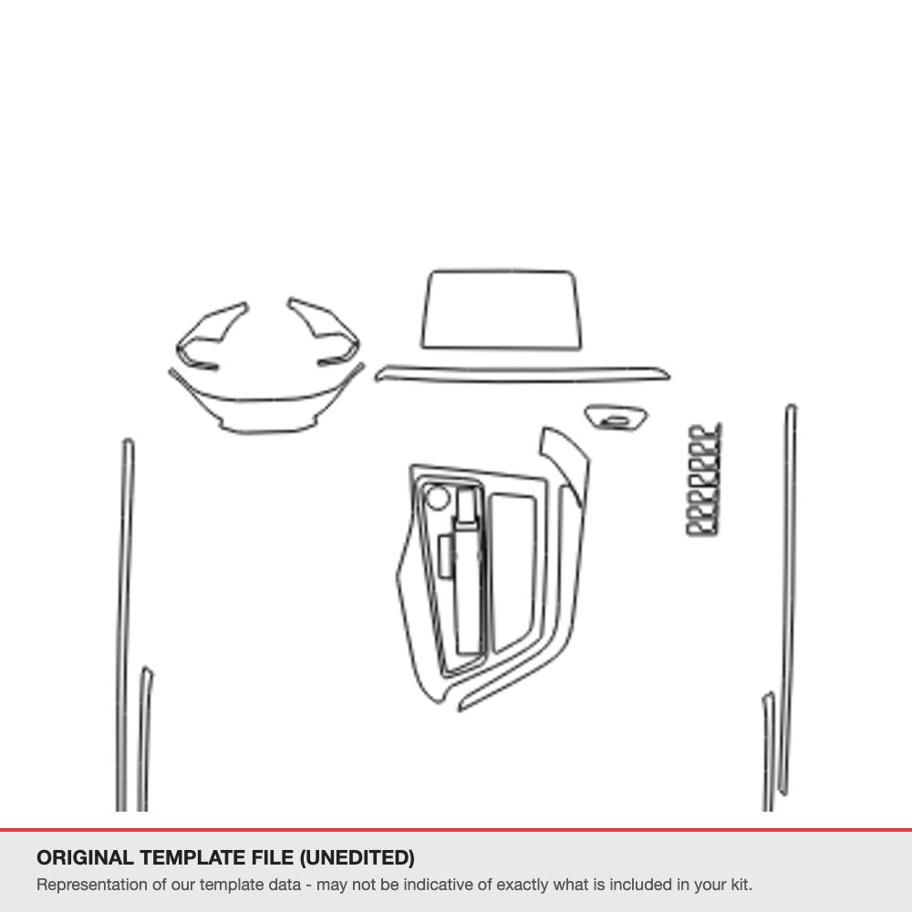 Peugeot 5008 2022-2024 original template file