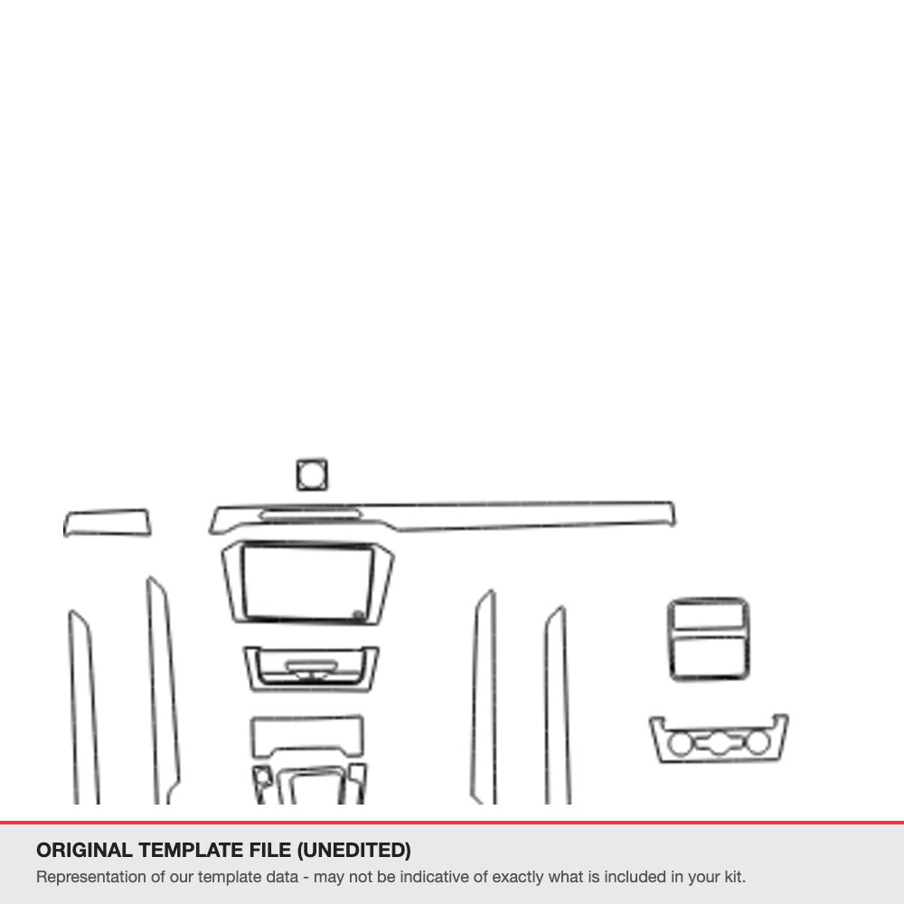 Volkswagen CC 2020 original template file