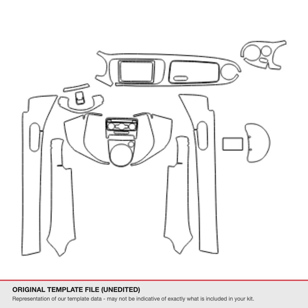 Volkswagen Beetle 2019+ original template file