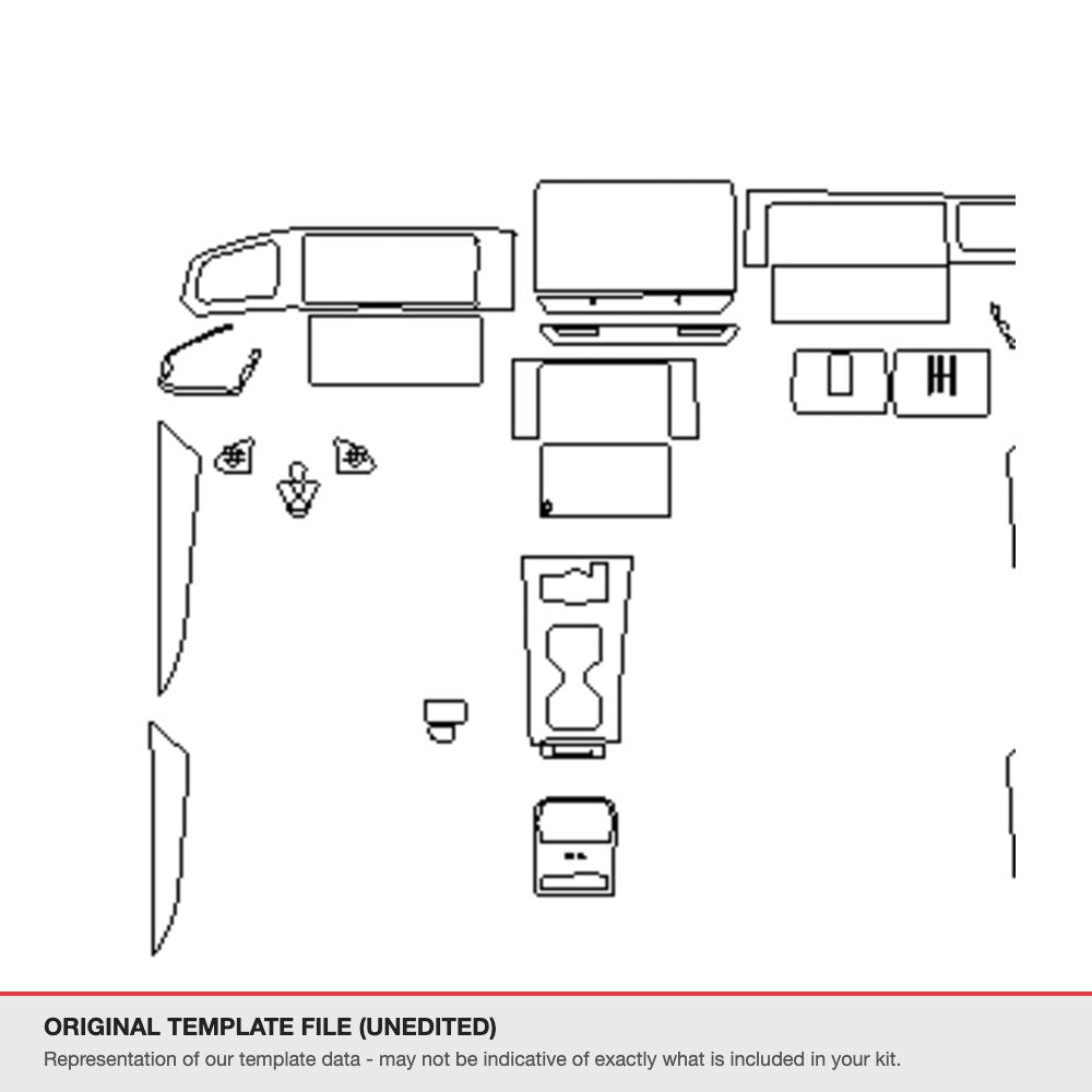 Volkswagen Tiguan 2025+ original template file