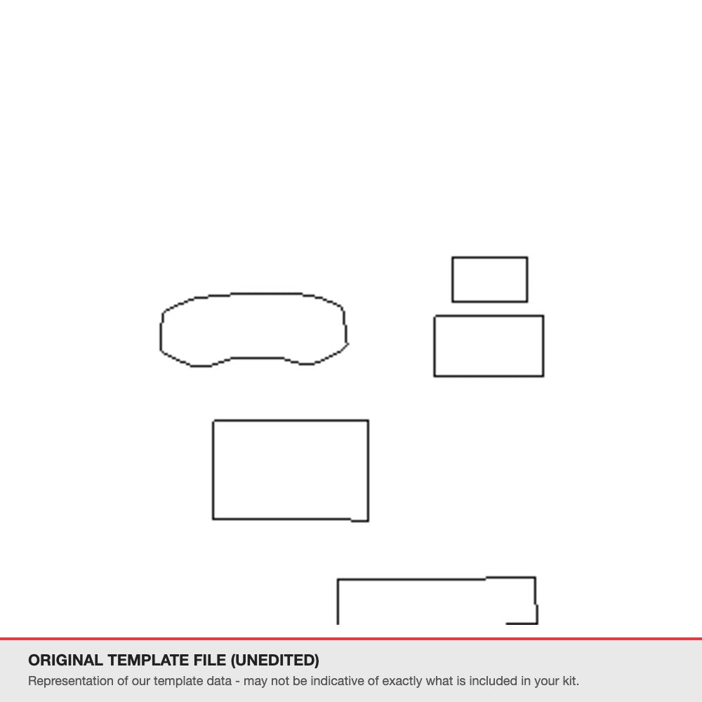 Volkswagen Amarok 2023+ original template file