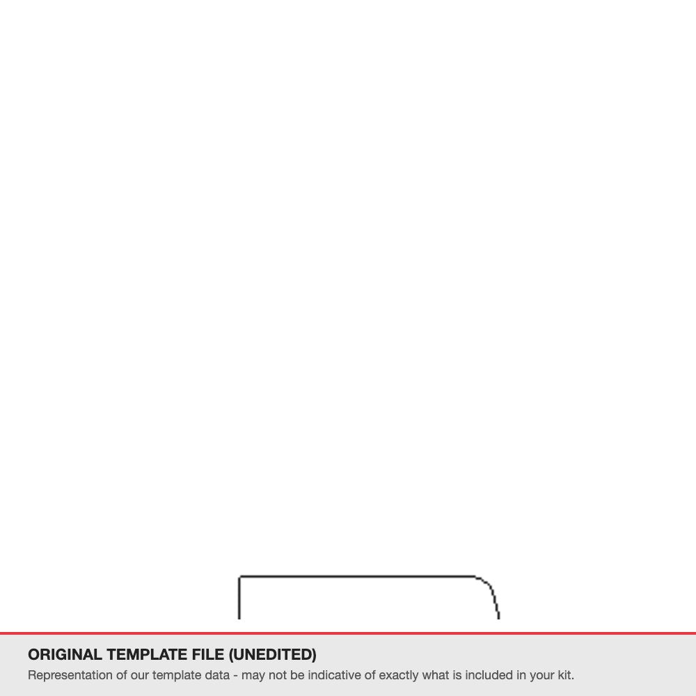Toyota Crown Signia SUV 2025+ original template file