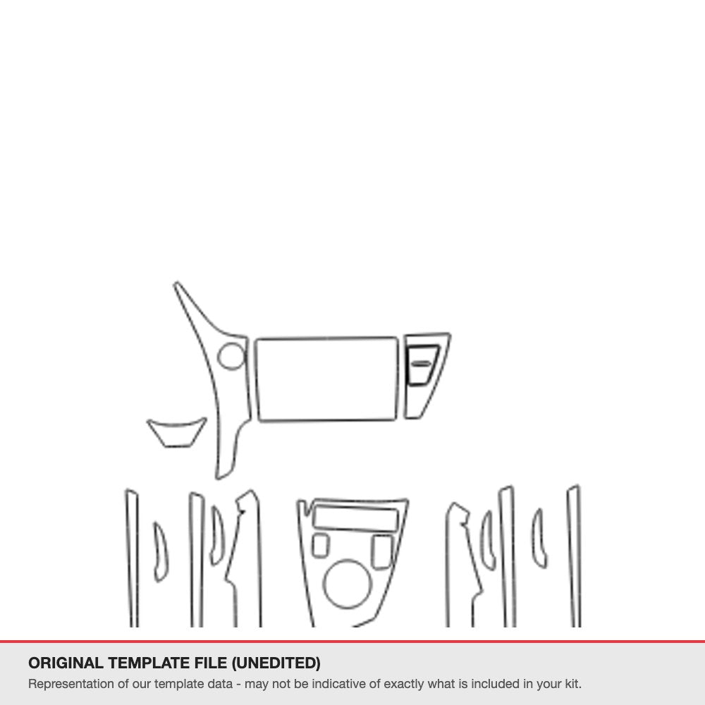 Toyota Corolla 2018 original template file