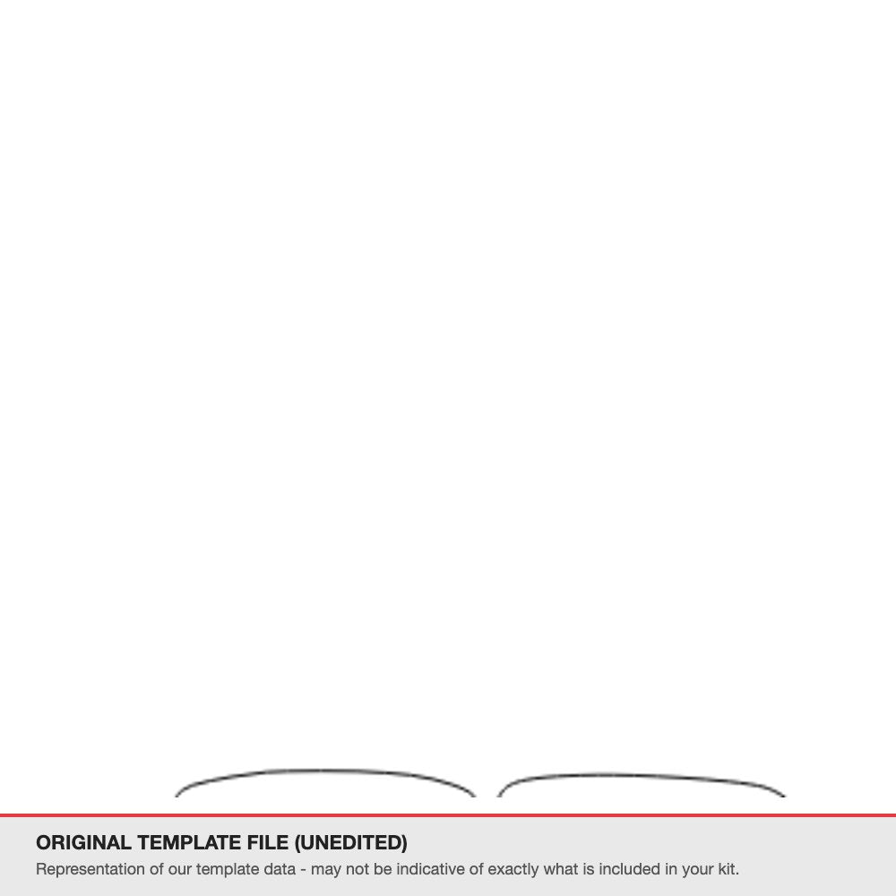 Toyota Corolla Hatchback 2020+ original template file