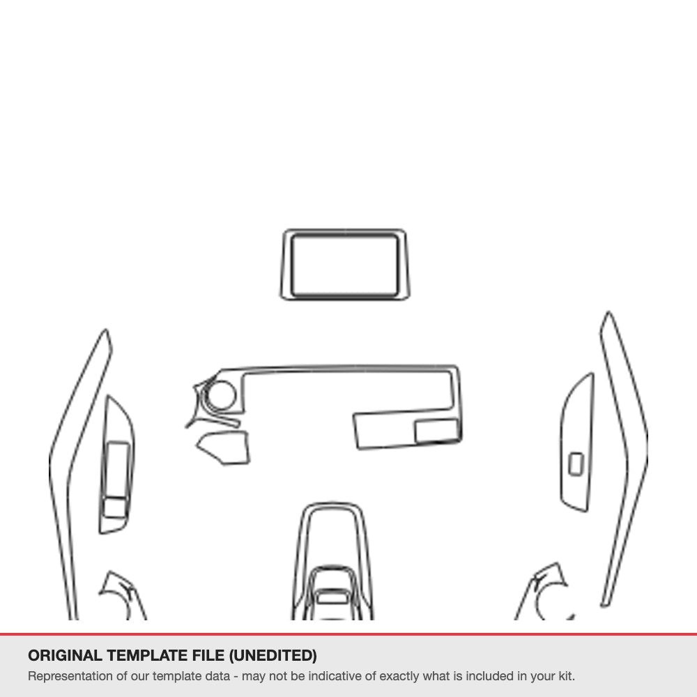 Toyota GR Corolla 2023+ original template file