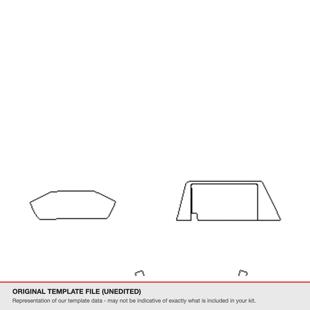 Toyota Prius 2023-2024 original template file