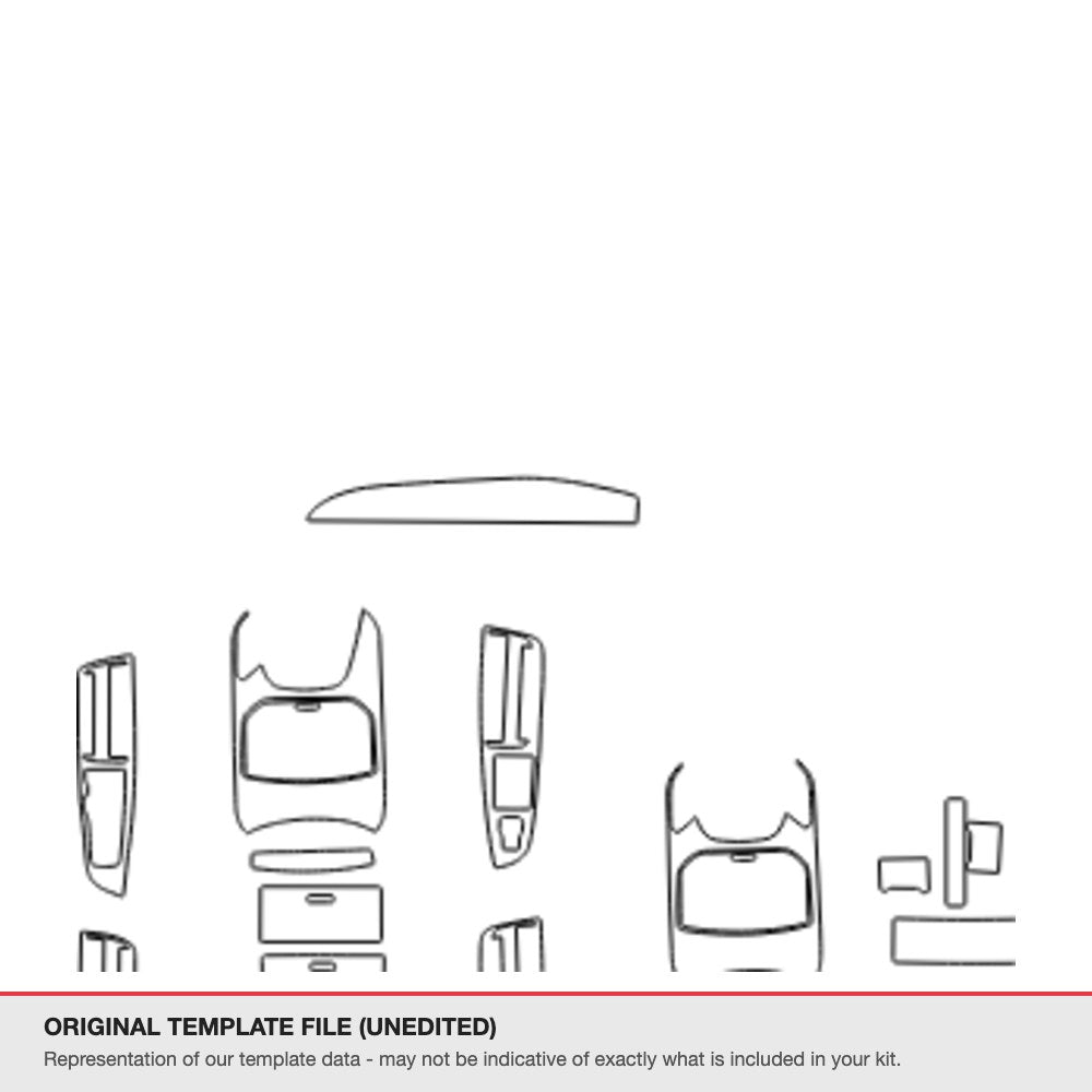 Ford Edge 2017-2018 original template file