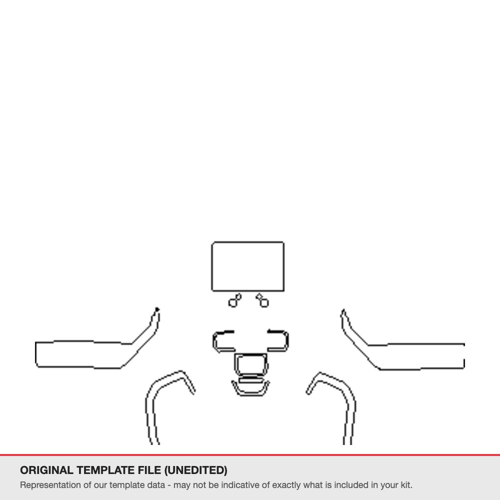Ford F-350 platinum 2025+ original template file