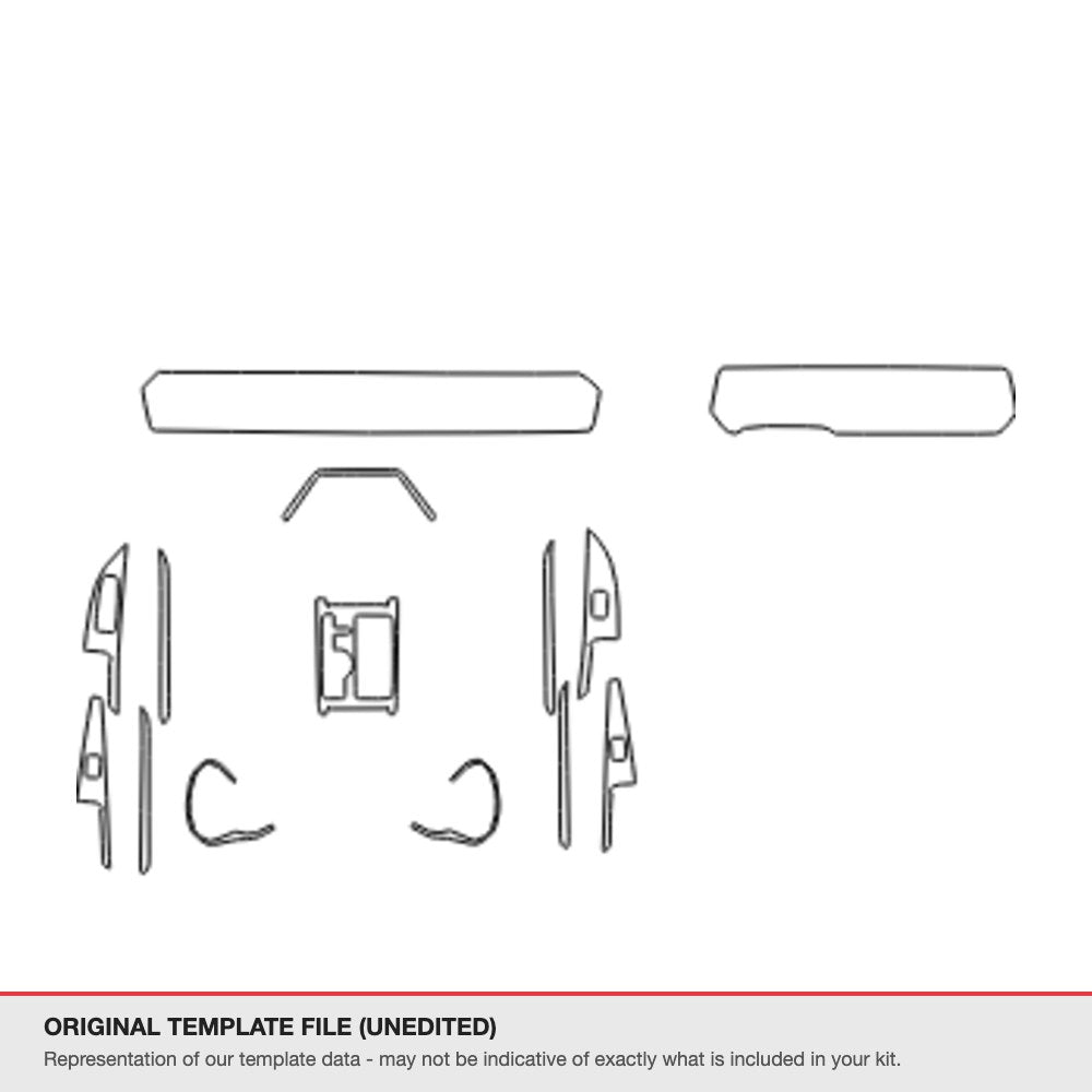Ford Mondeo 2022+ original template file