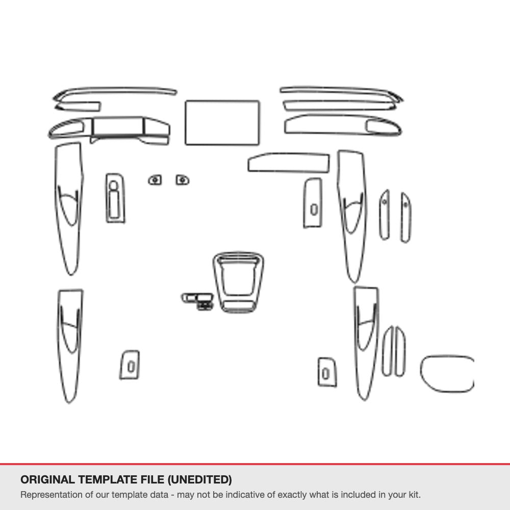 Geely EX2 2024+ original template file
