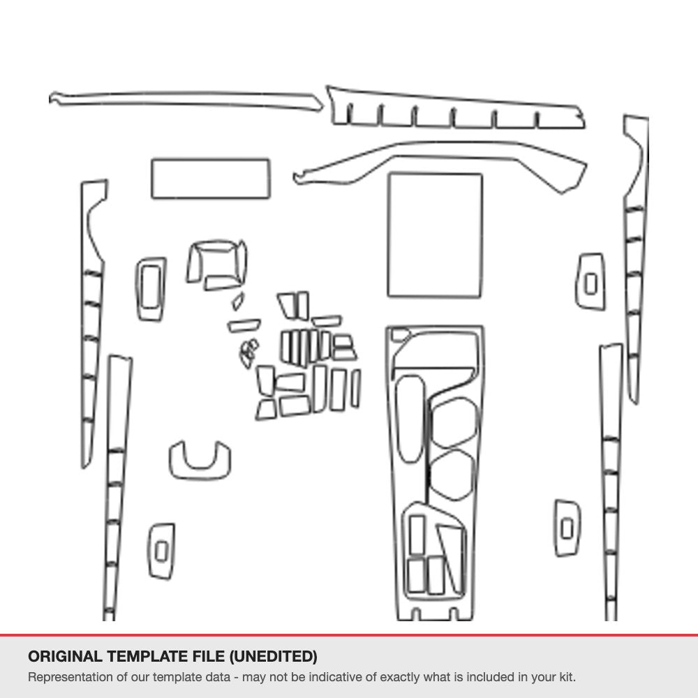 Geely Starray 2022-2023 original template file