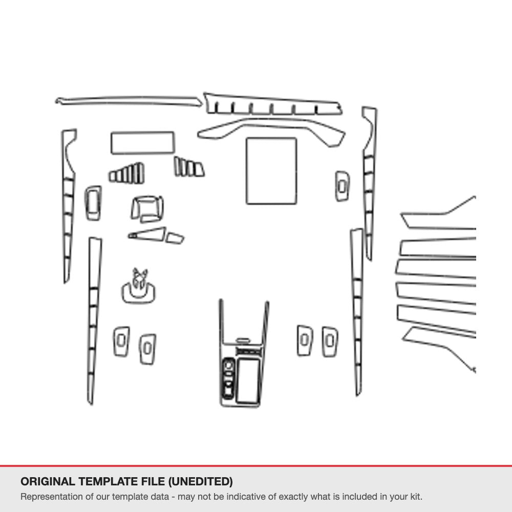 Geely Starray 2024+ original template file