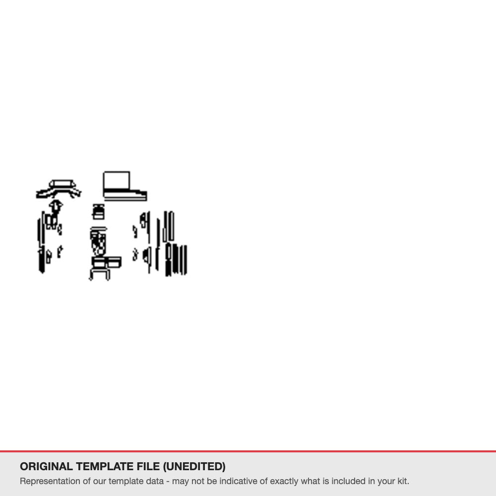 Zeekr 001 2021-2023 original template file