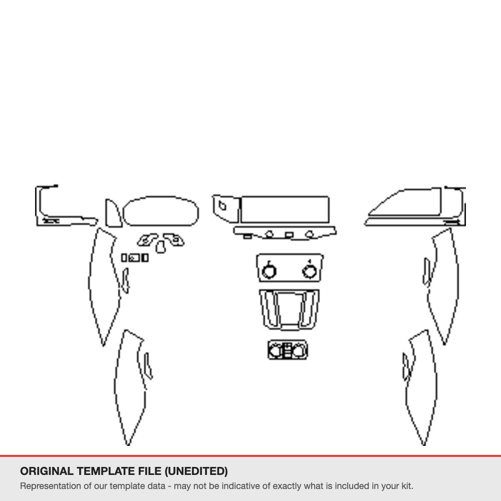 Jaguar I-PACE 2020+ original template file