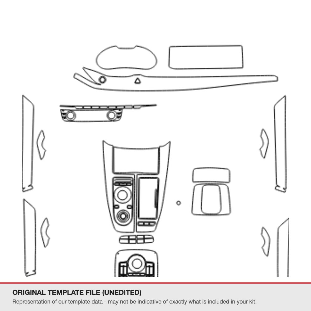 Genesis G80 2021-2023 original template file