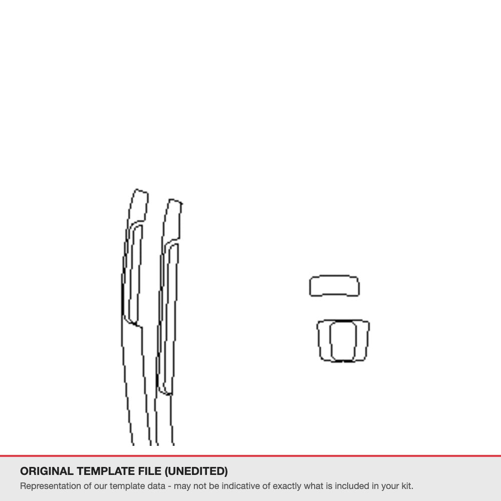 Genesis G80 2025+ original template file