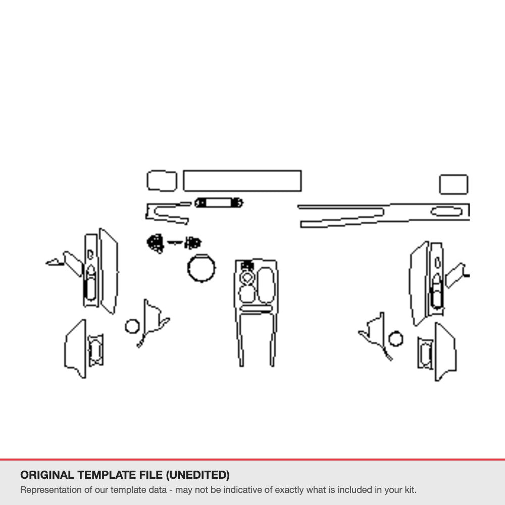 Genesis GV60 SUV 2025+ original template file