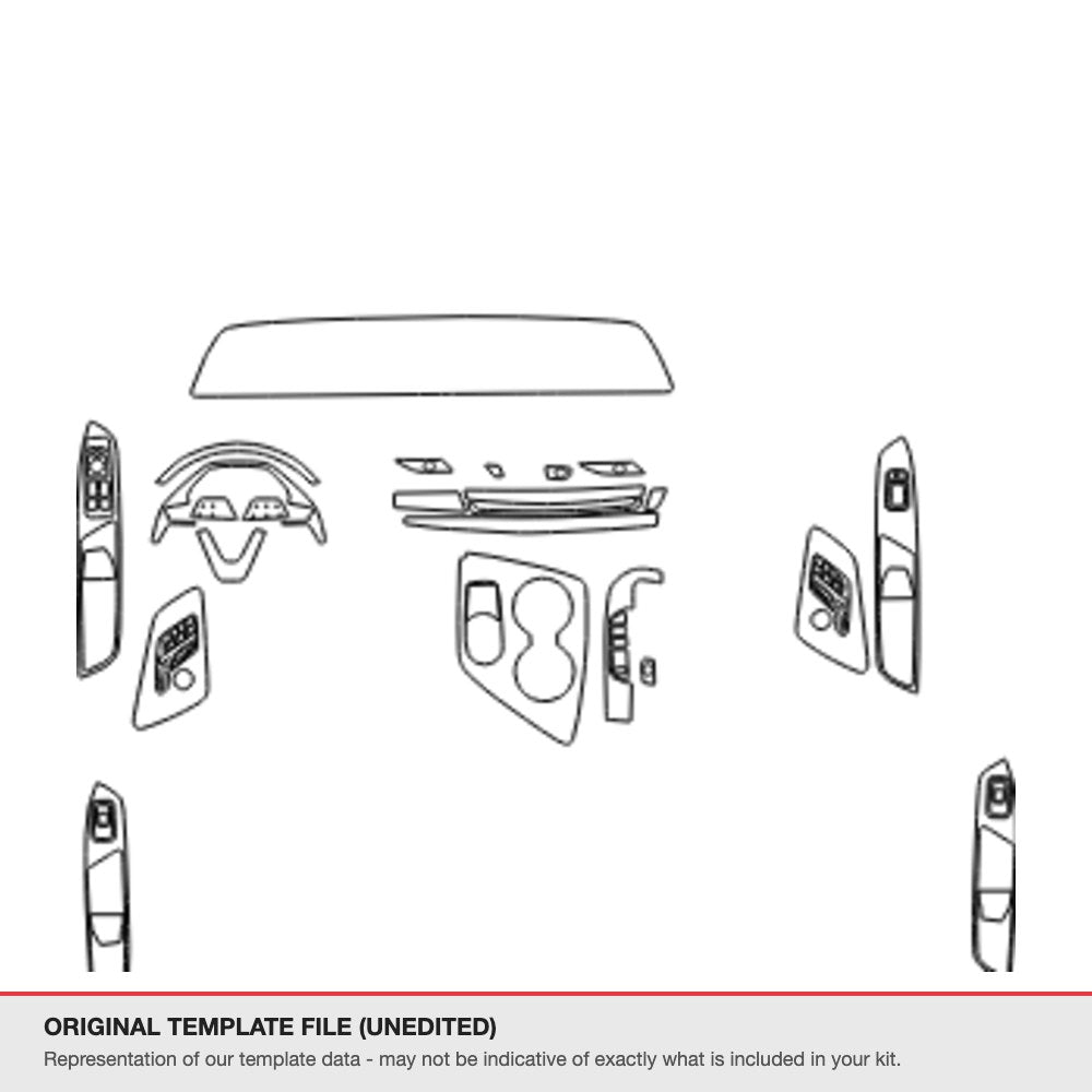 Cadillac OPTIQ 2024+ original template file