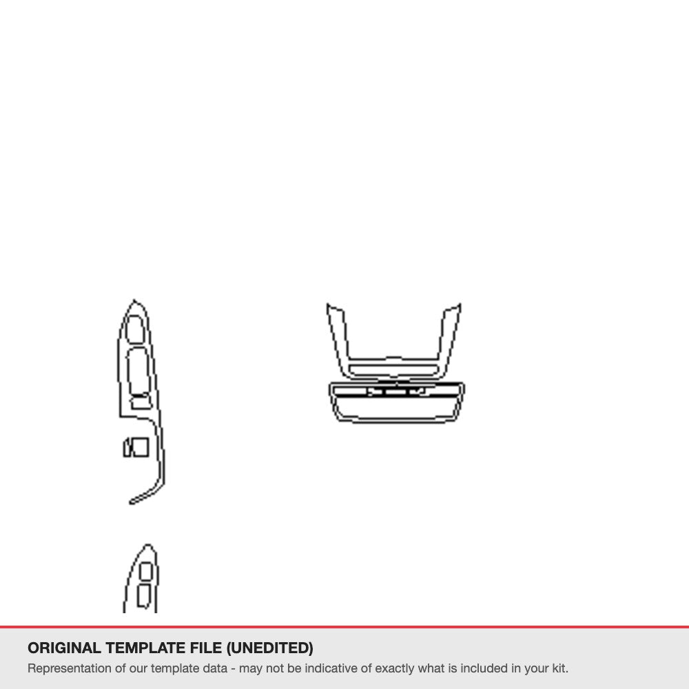 KGM Rexton 2021-2022 original template file