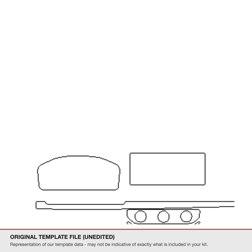 KGM Musso 2026+ original template file