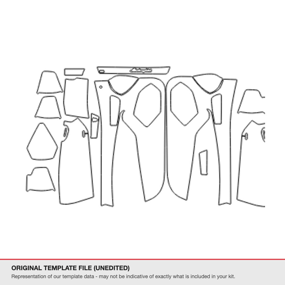 Lamborghini Huracan STO 2021+ original template file