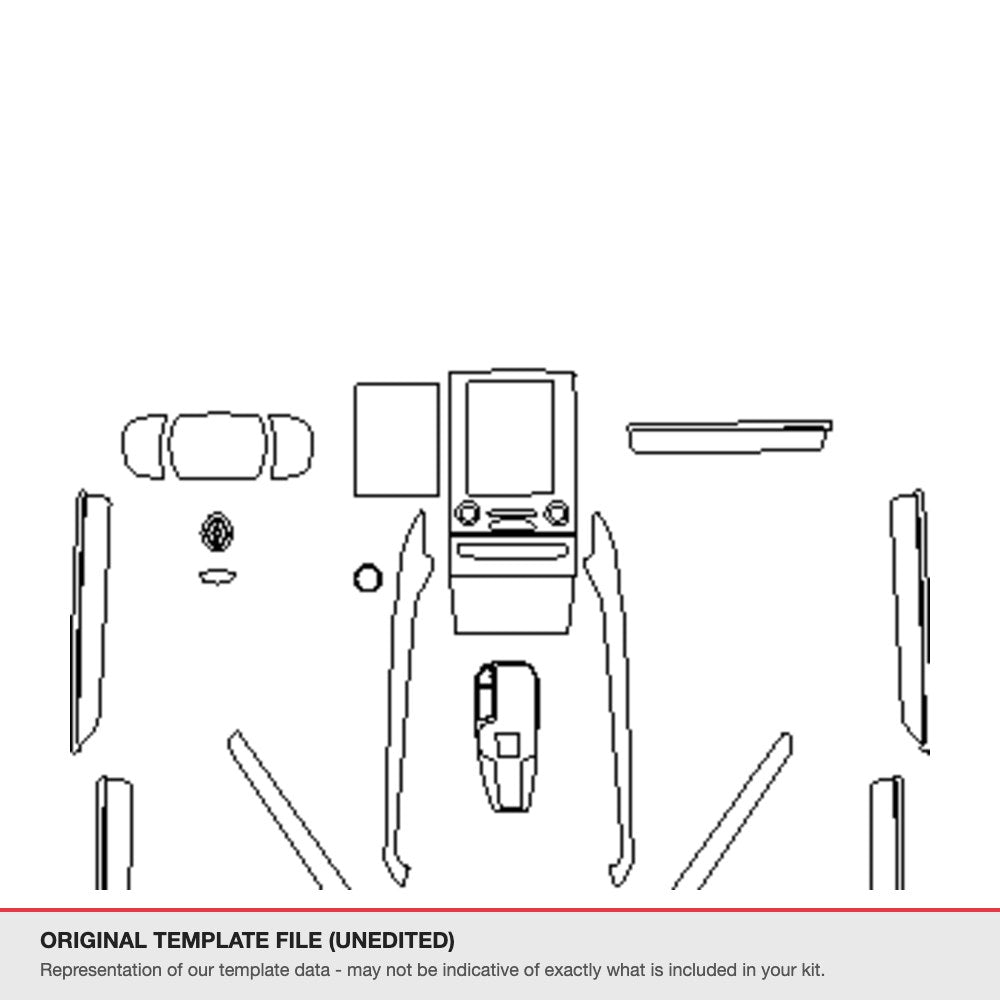 Renault Koleos 2018-2025 original template file