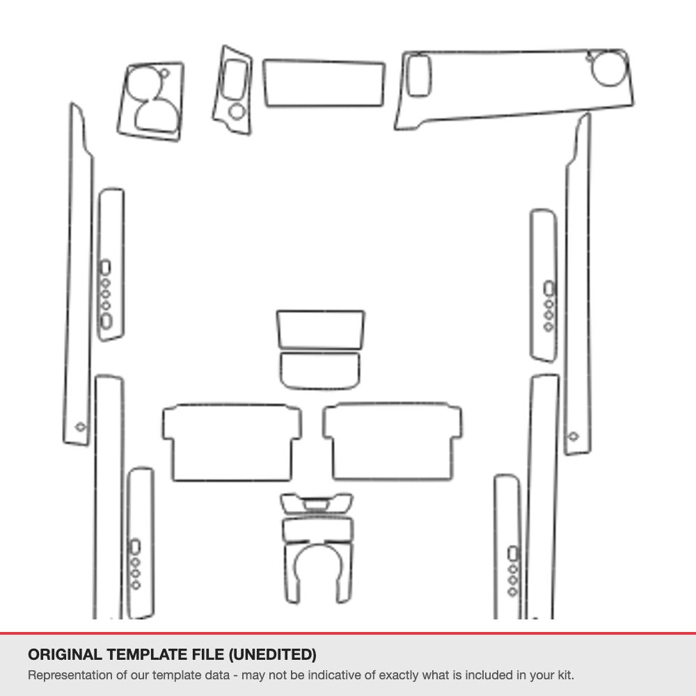 Rolls-Royce Ghost 2015-2016 original template file