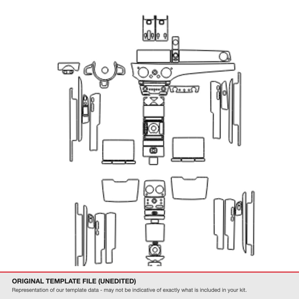 Rolls-Royce Ghost 2025+ original template file