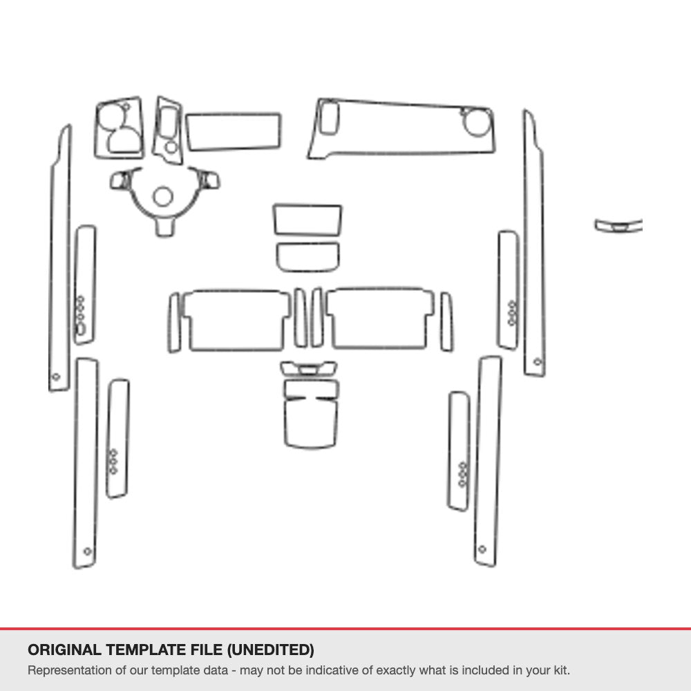 Rolls-Royce Ghost LWB 2015-2016 original template file