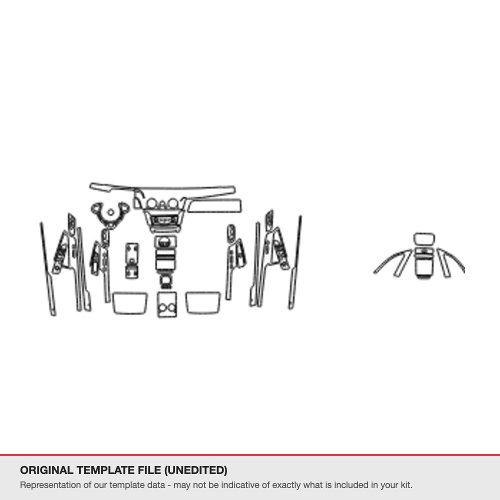 Rolls-Royce Phantom LWB 2013-2016 original template file