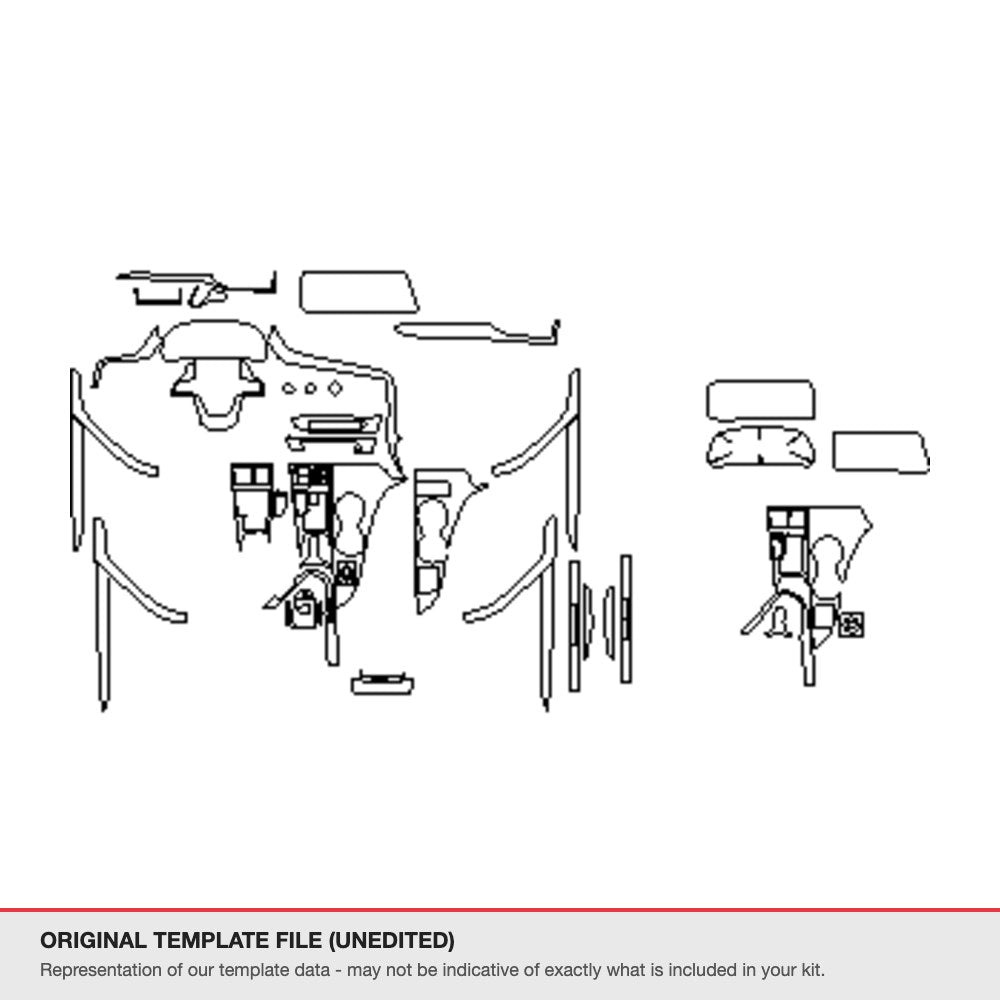 Lexus RX 2020-2022 original template file