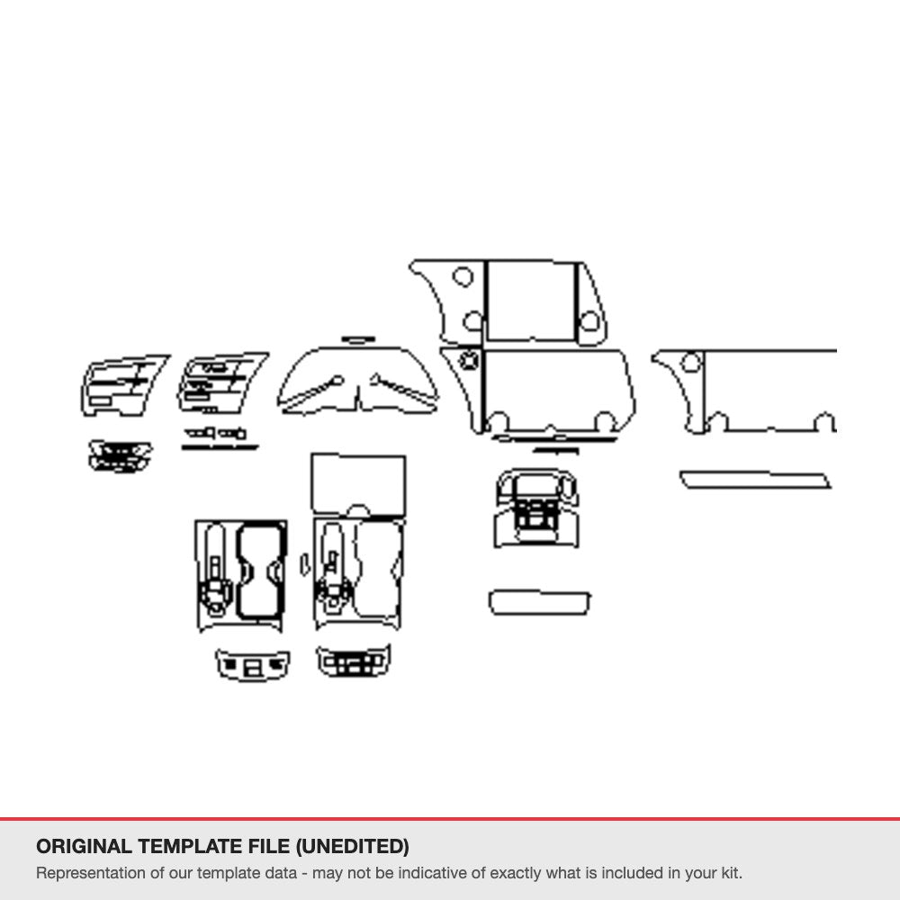 Lexus RX 2023+ original template file