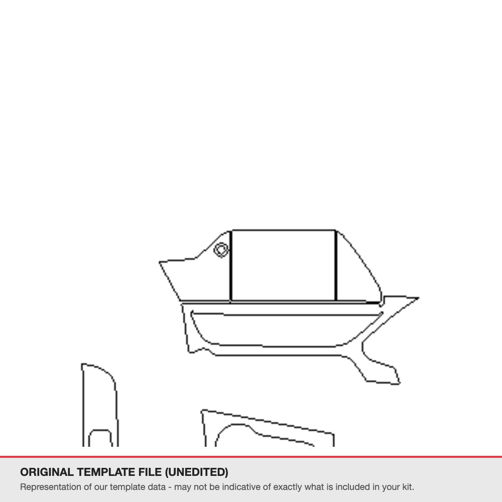 Lexus UX 2025+ original template file