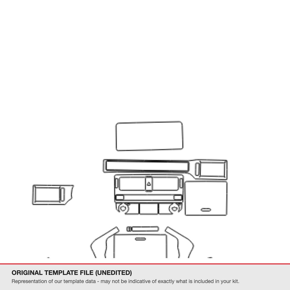 Lexus GX 2022-2023 original template file
