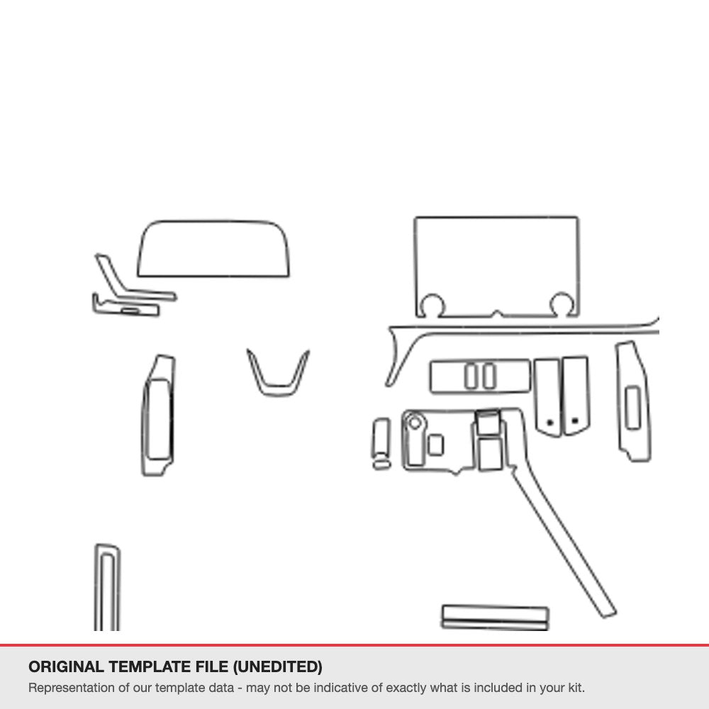 Lexus GX 2024+ original template file