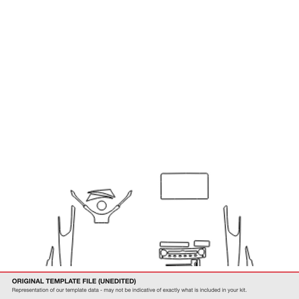 Lexus IS 2021+ original template file