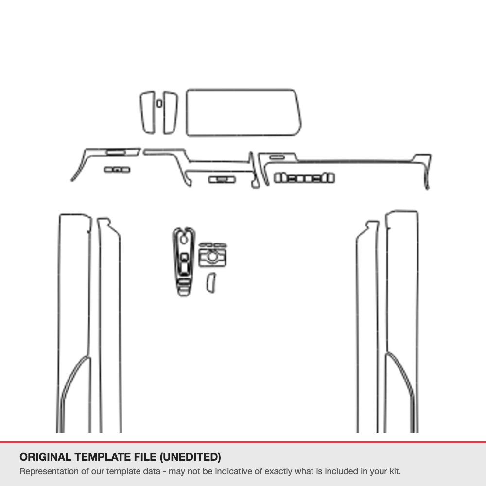 Lexus LC 2021+ original template file