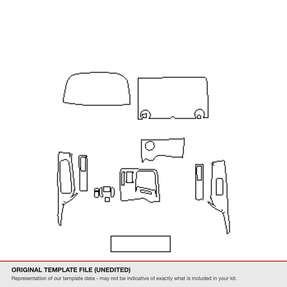 Lexus LM 2023+ original template file