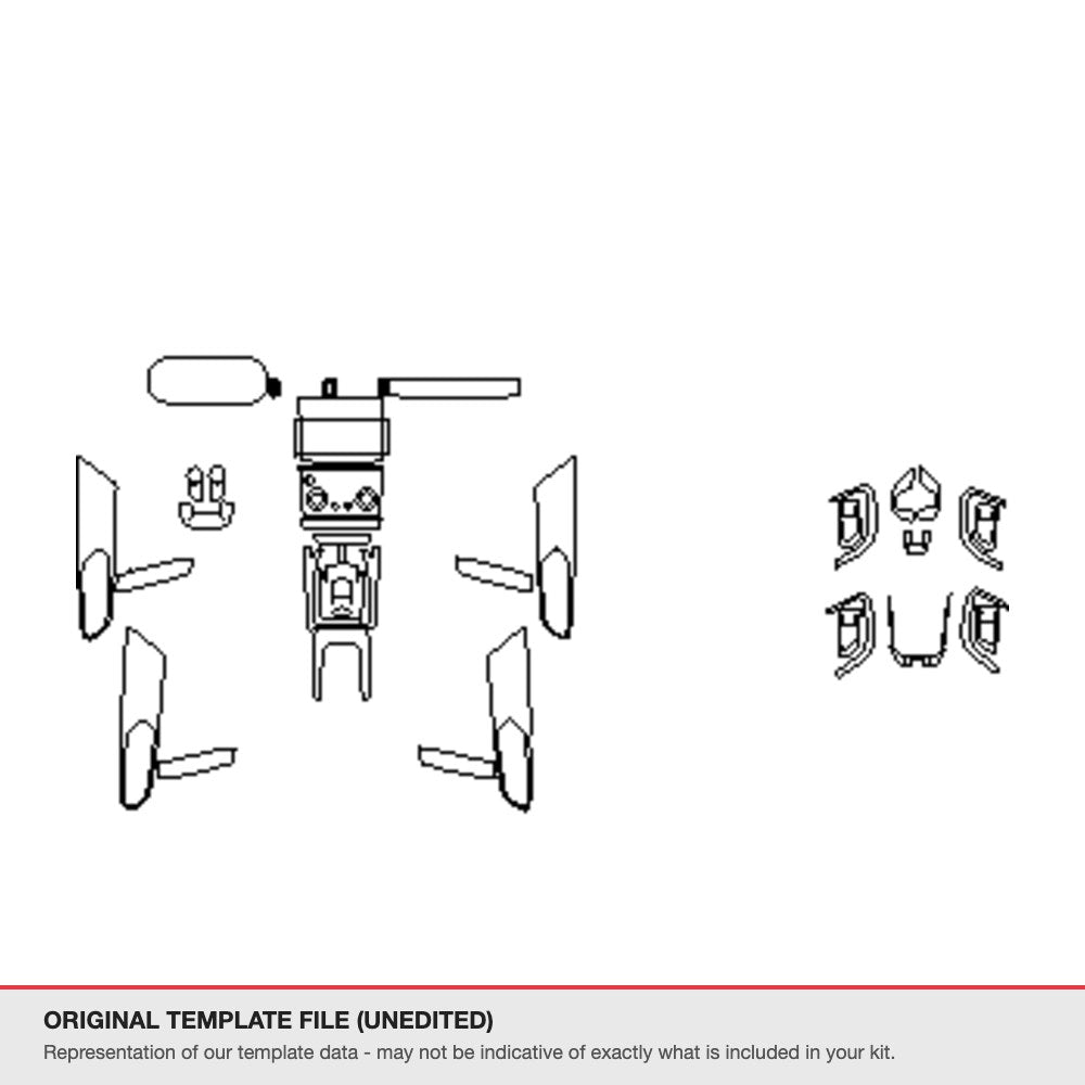 Land Rover Discovery Sport 2019 original template file