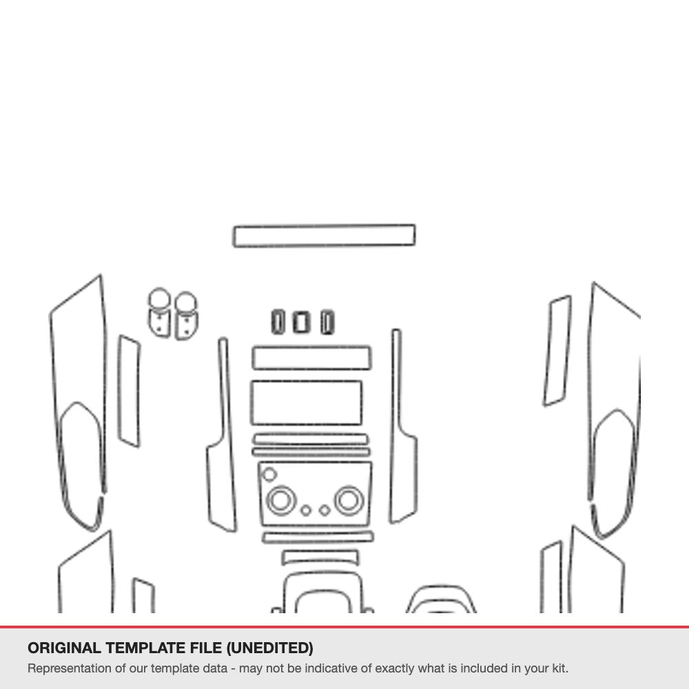 Land Rover Discovery Sport 2020-2023 original template file