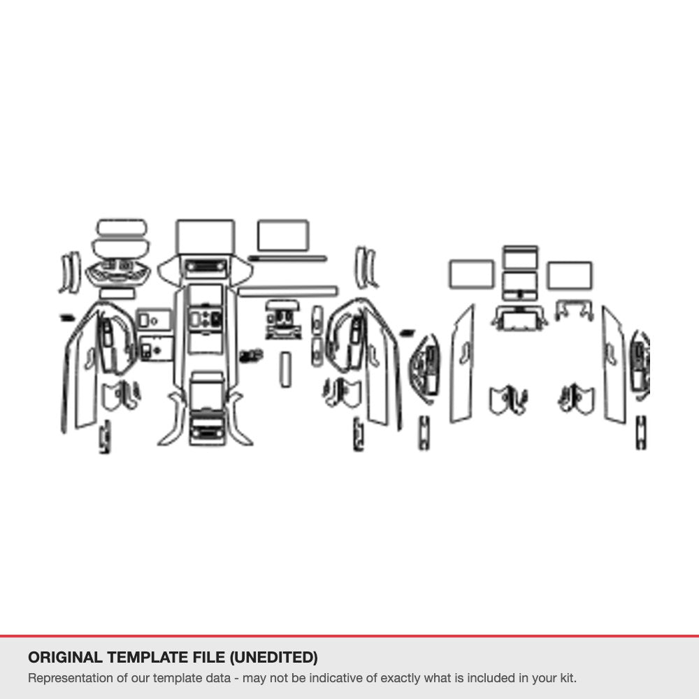 Land Rover Range Rover 2023+ original template file