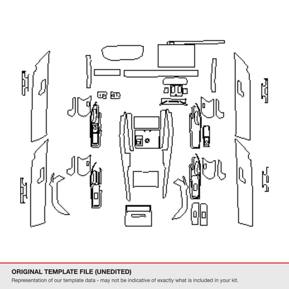 Land Rover Range Rover Sport 2024+ original template file