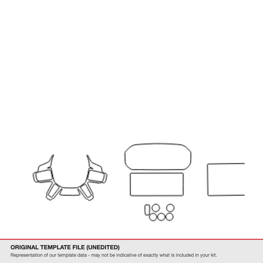 Land Rover Defender 2024-2025 original template file