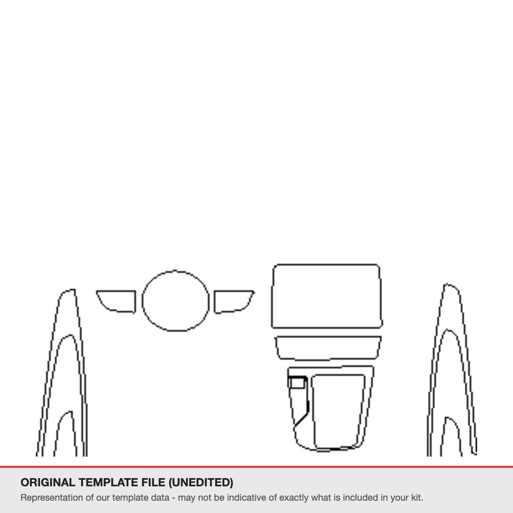 Mazda 2 2021+ original template file