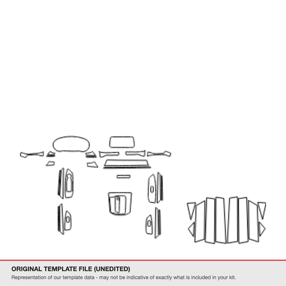 Mazda CX-5 2018 original template file