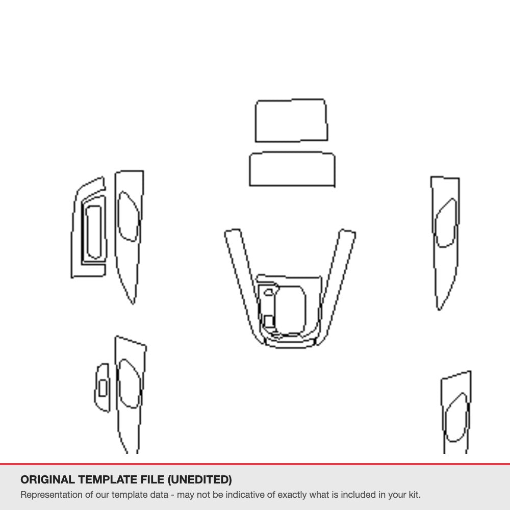 Mazda CX-9 2021+ original template file