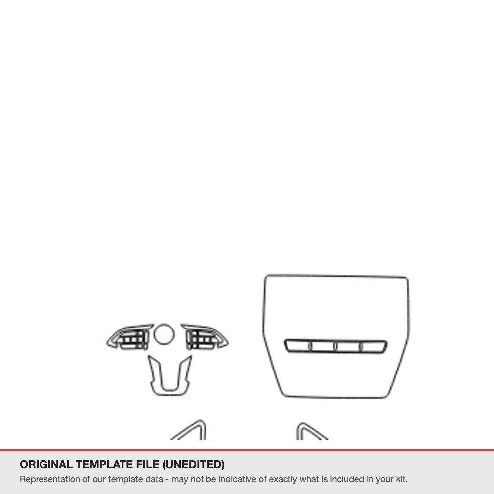 Maserati Grecale 2022+ original template file